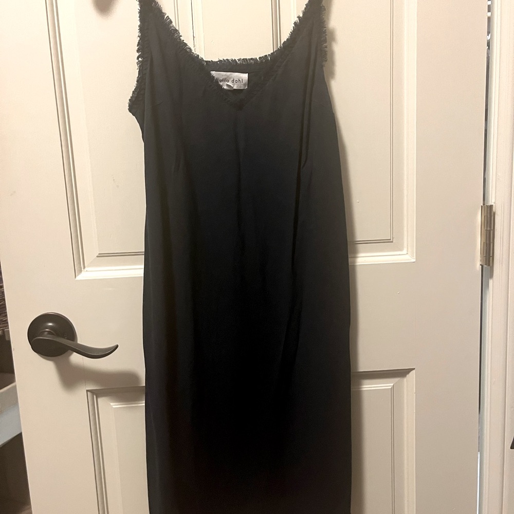 Spaghetti strap dress.